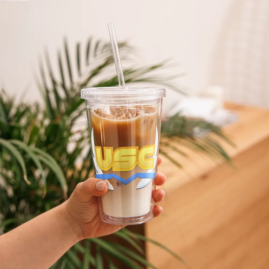 USC Cup w/ straw product image (11)