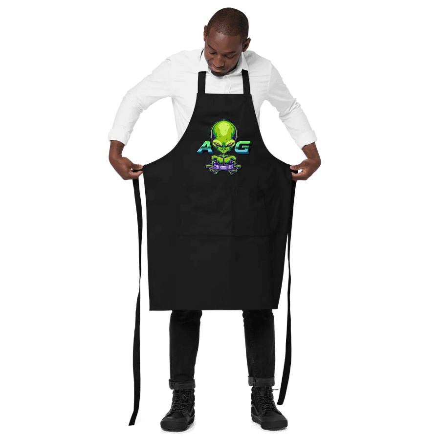 AUXgaming Galactic Organic Cotton Apron product image (5)