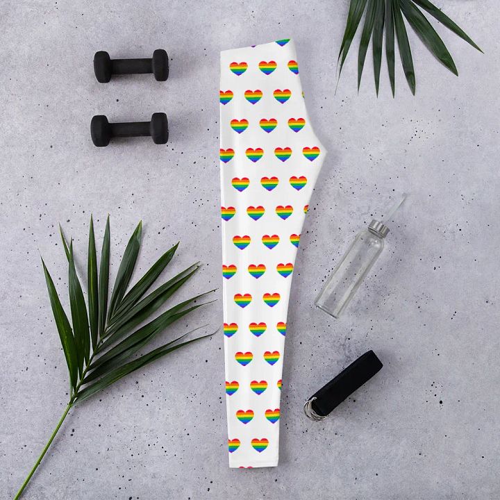 Rainbow Heart Leggings product image (2)