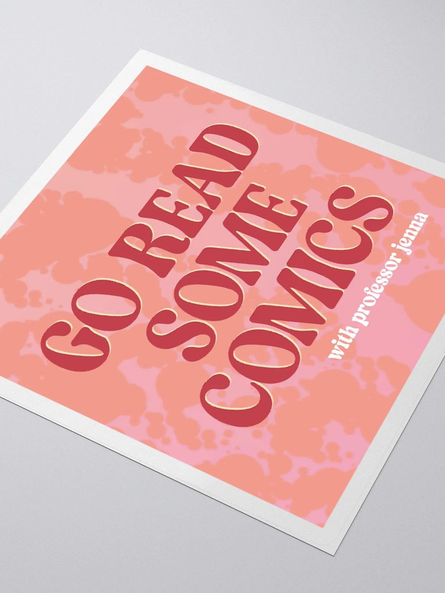 Go Read Some Comics Sticker product image (3)