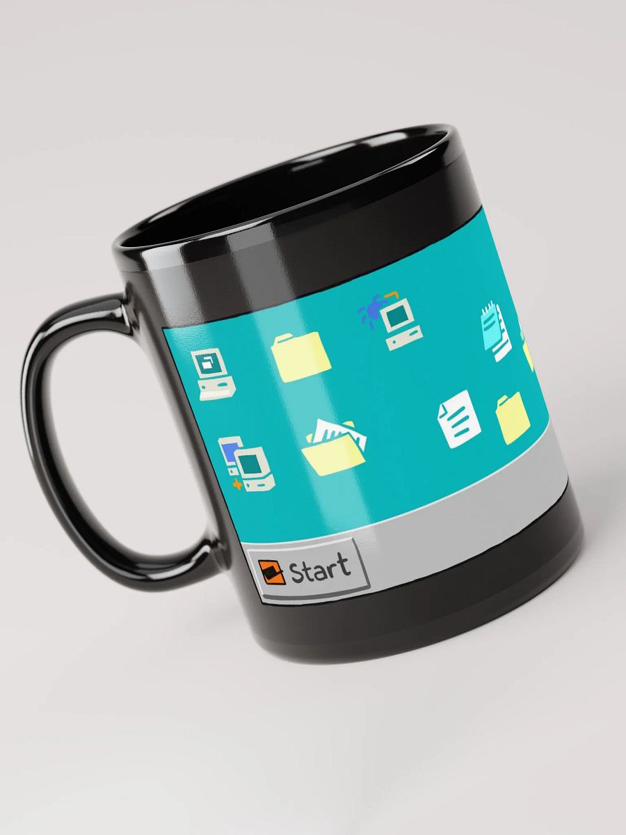 I AM NOT [OK] Mug (Black) product image (5)