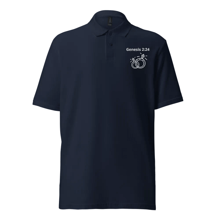 Genesis 2:24 Unisex Faith Polo Shirt product image (1)