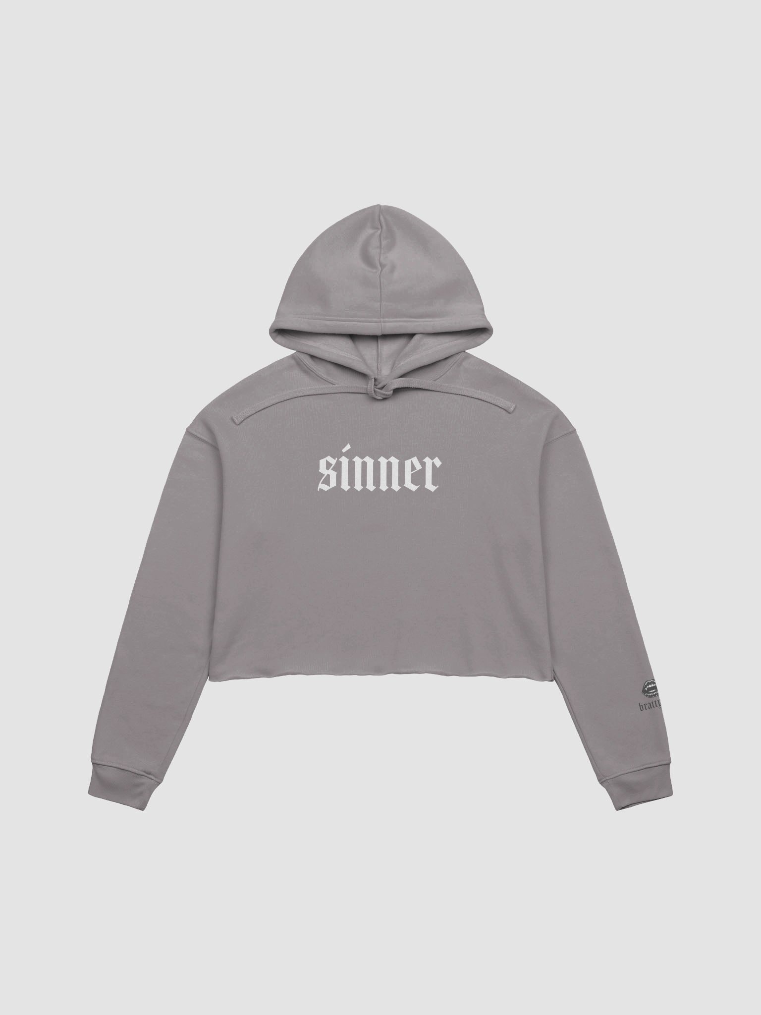 sinner Cropped Hoodie product image (2)
