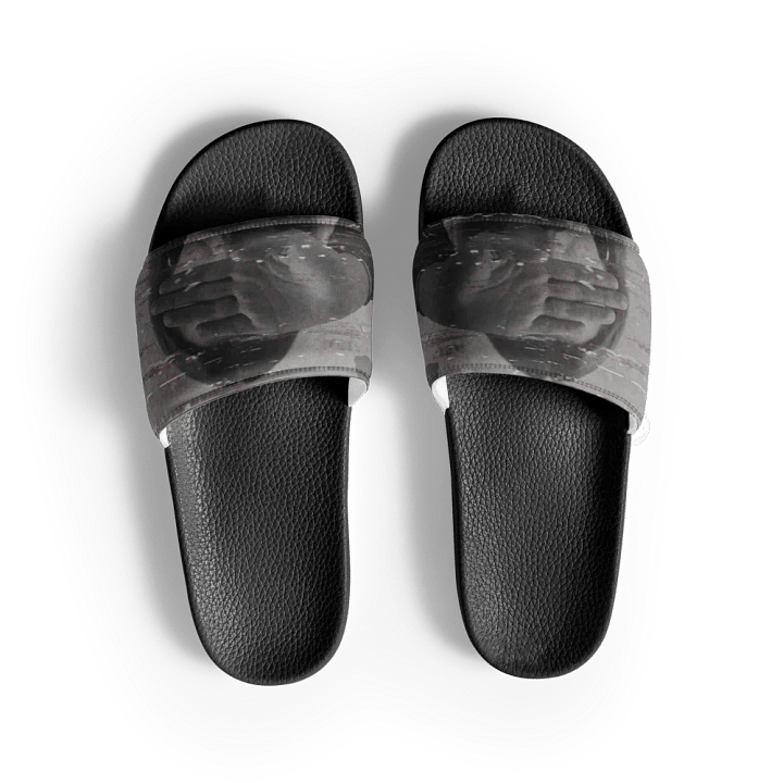 Medusa Glitch Men's Slides product image (2)