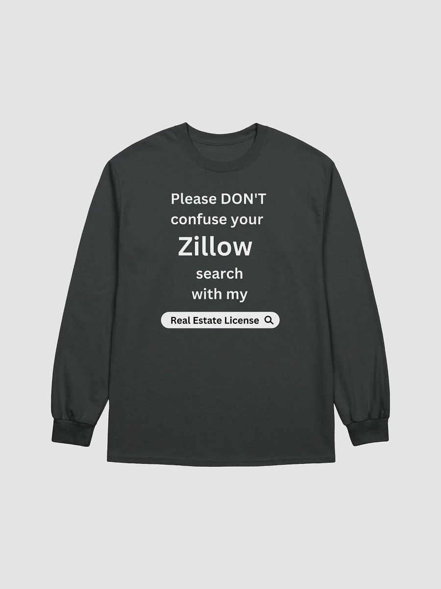 Dont Confuse Zillow Search with my Real Estate License! product image (1)