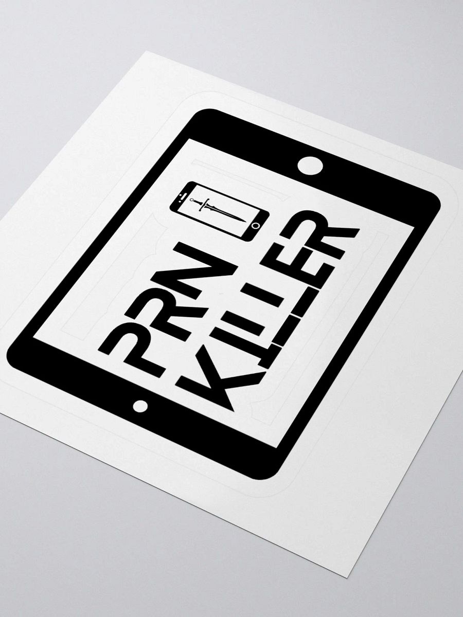 PRN KILLER "iPad" Die Cut Sticker product image (8)