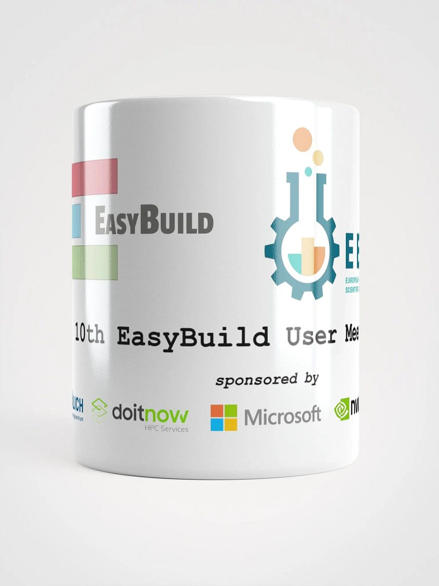 10th EasyBuild User Meeting coffee mug product image (5)