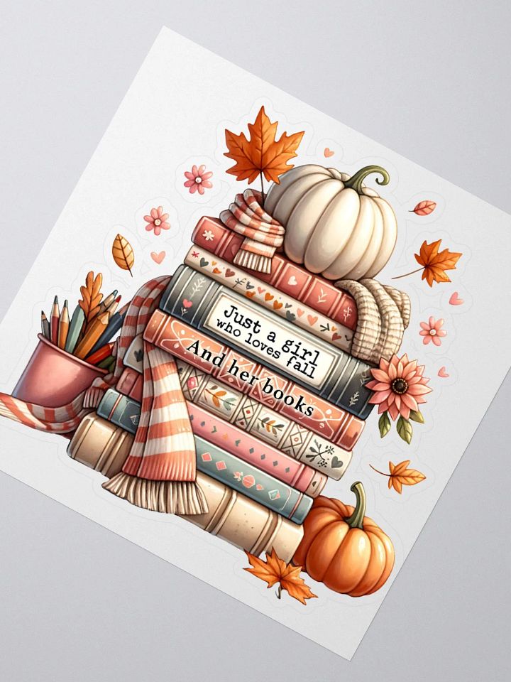 Just A Girl Who Loves Fall Sticker product image (2)
