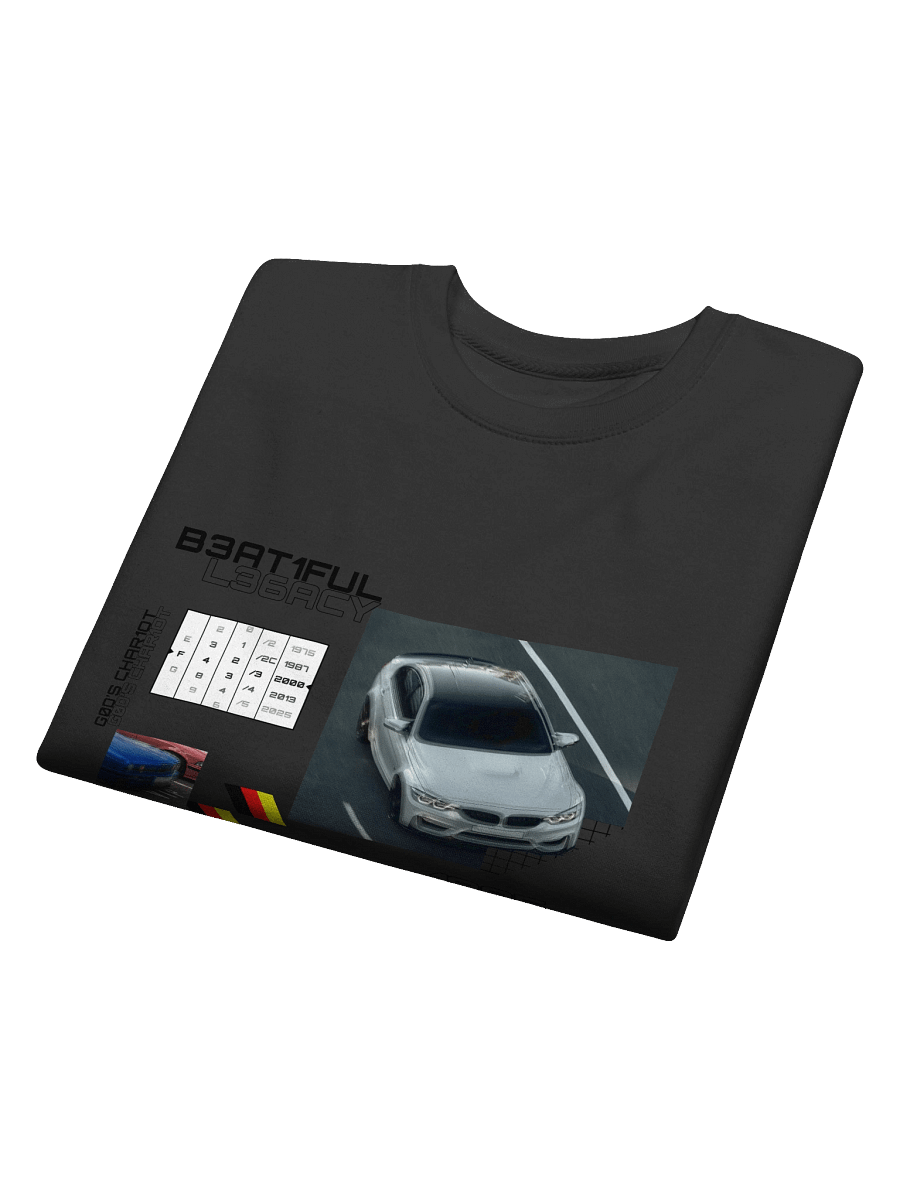 God's Chariot, German Automotive (Black) | Crewneck product image (41)