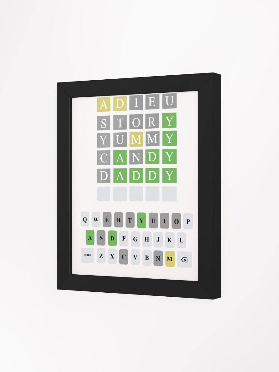 Wordle Framed Poster product image (15)