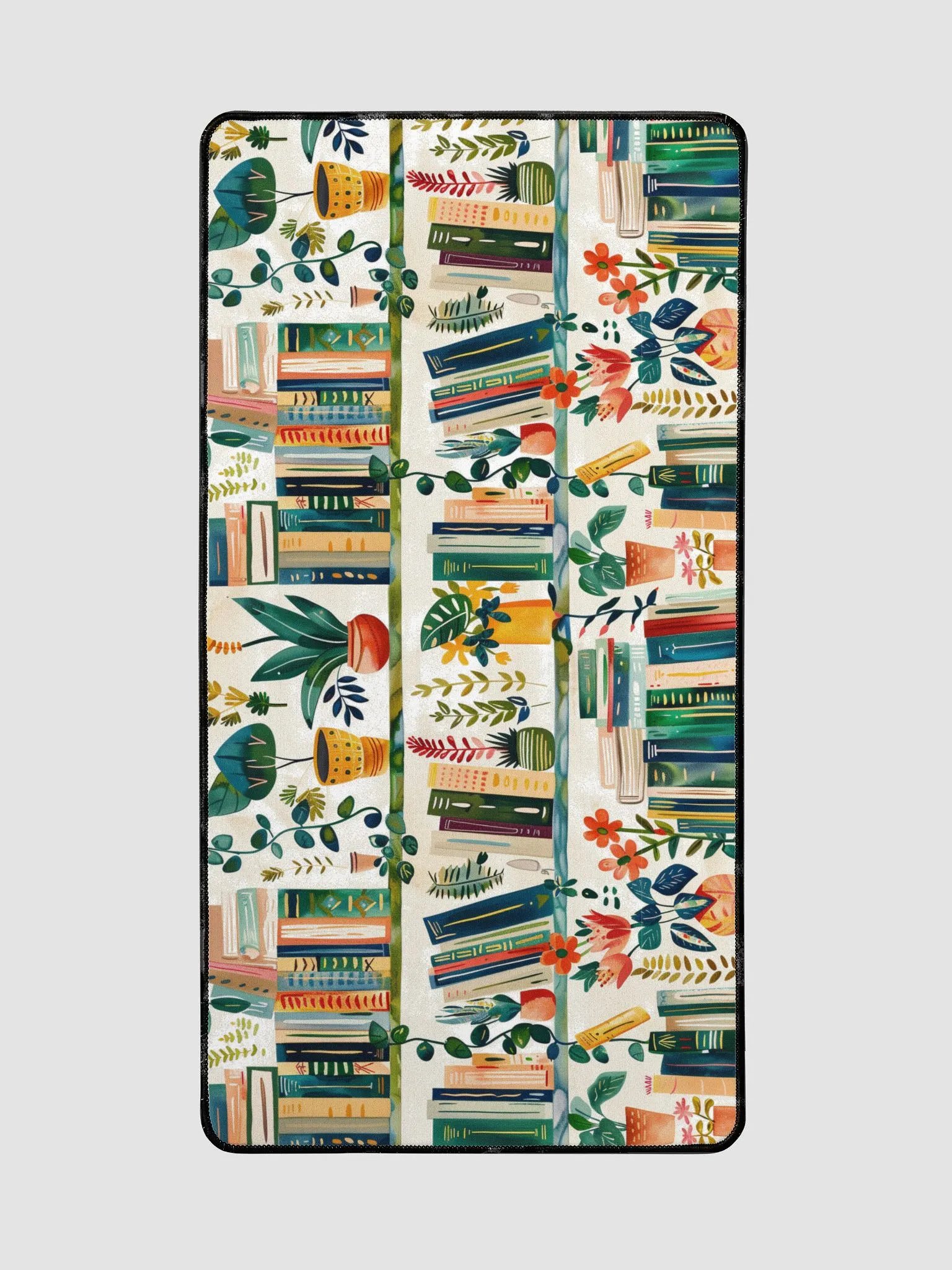 Tapis de bureau Livres et Plantes product image (2)
