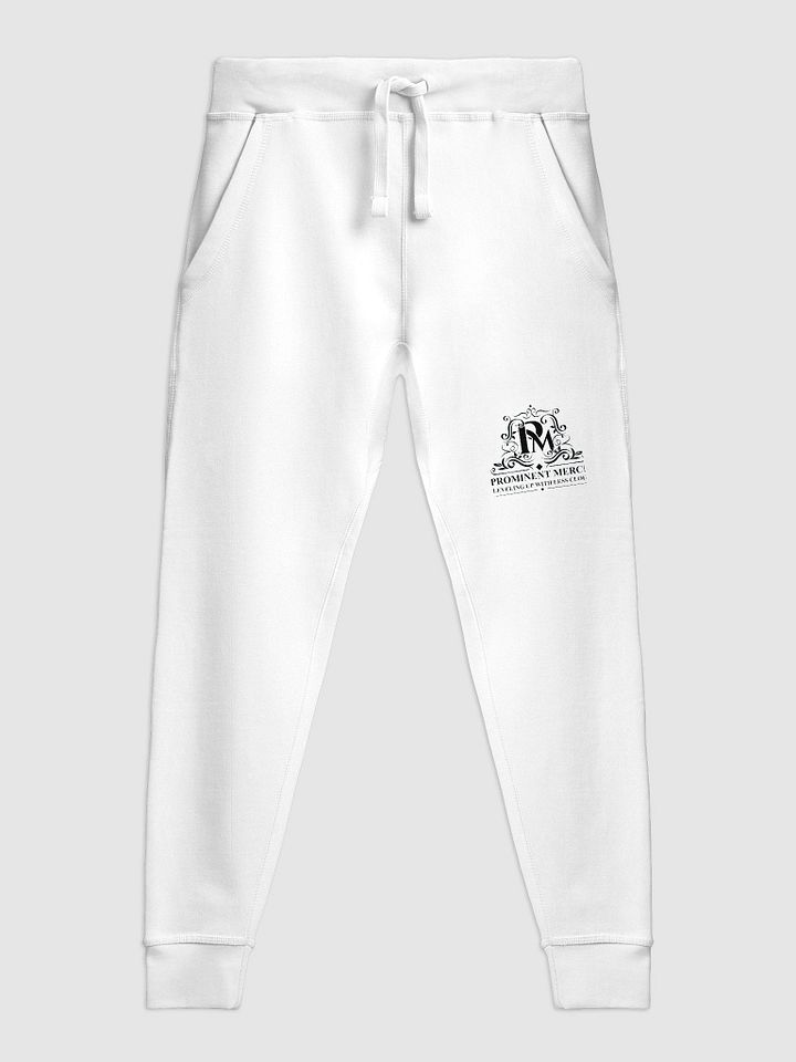 Prominent White joggers product image (1)