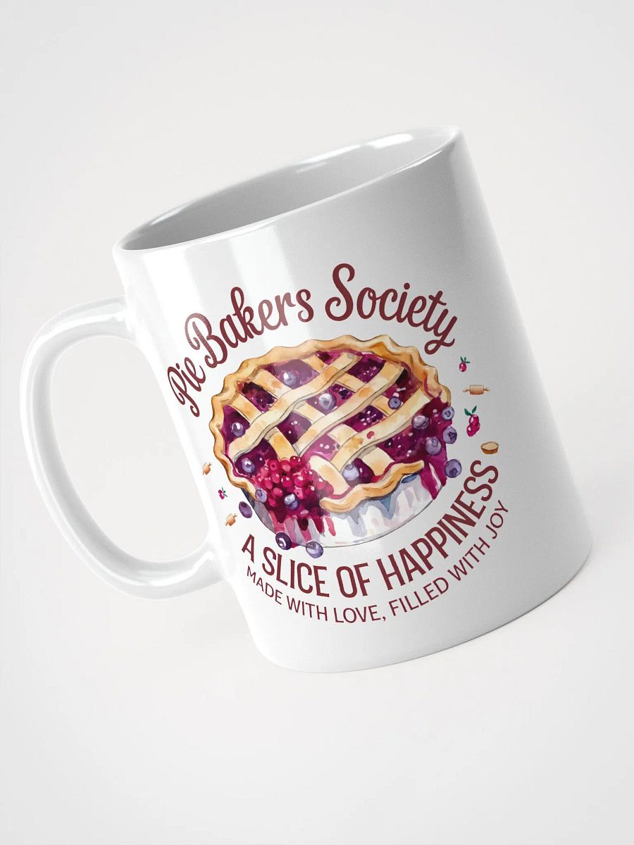 Pie Bakers Society White Glossy Mug product image (9)