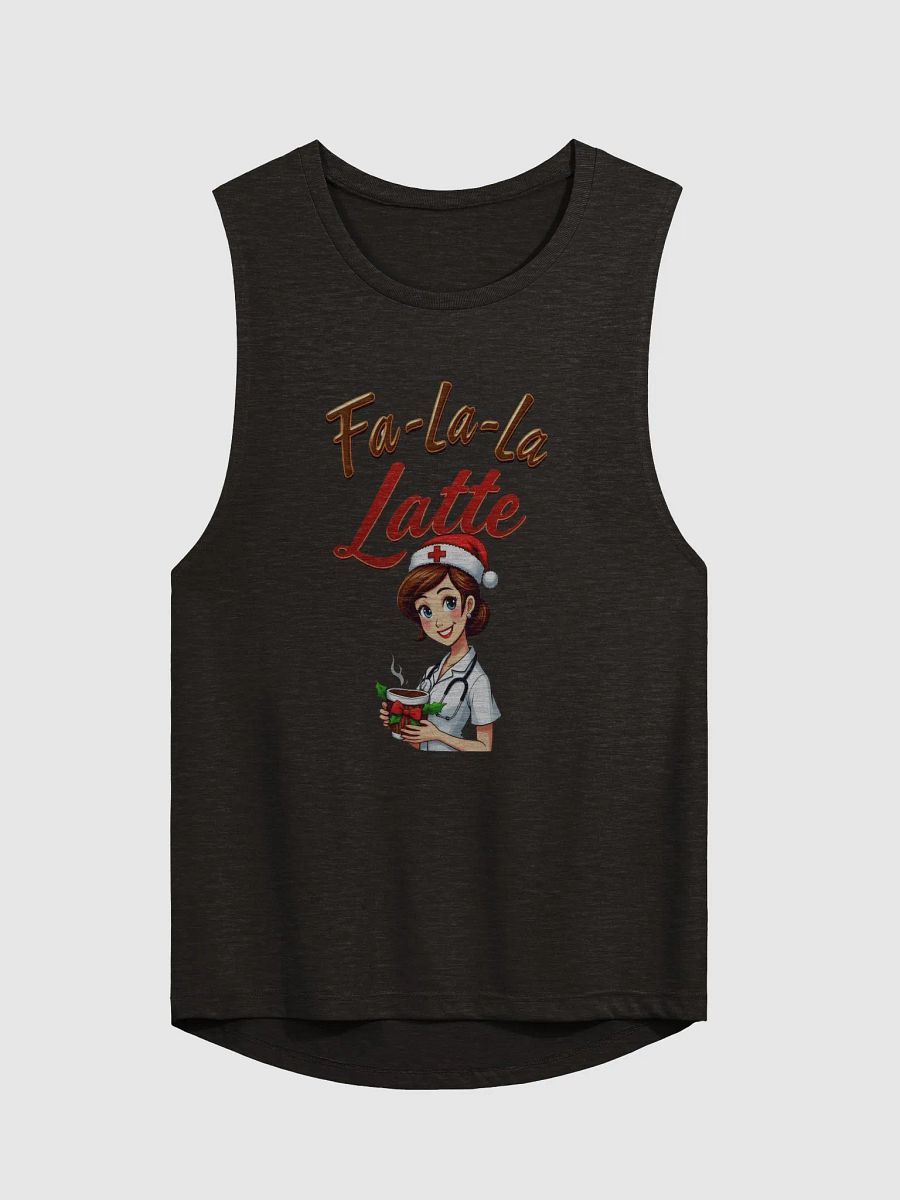 Fa-La-La Festive Nurse Muscle Tank product image (1)