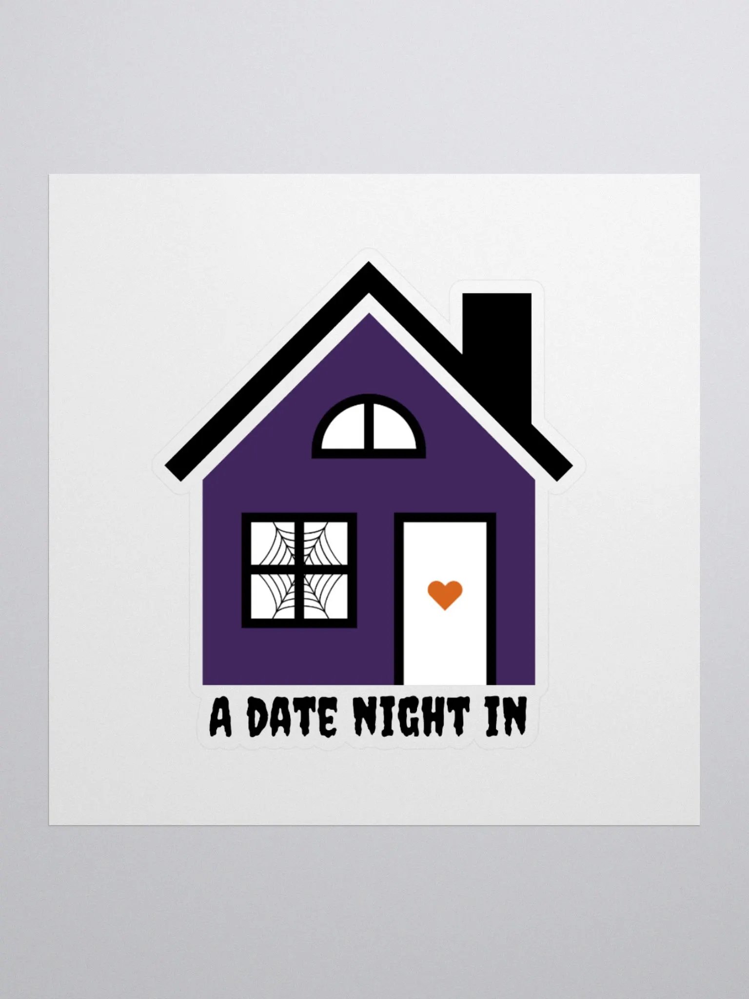 A Date Night In Halloween Sticker product image (1)