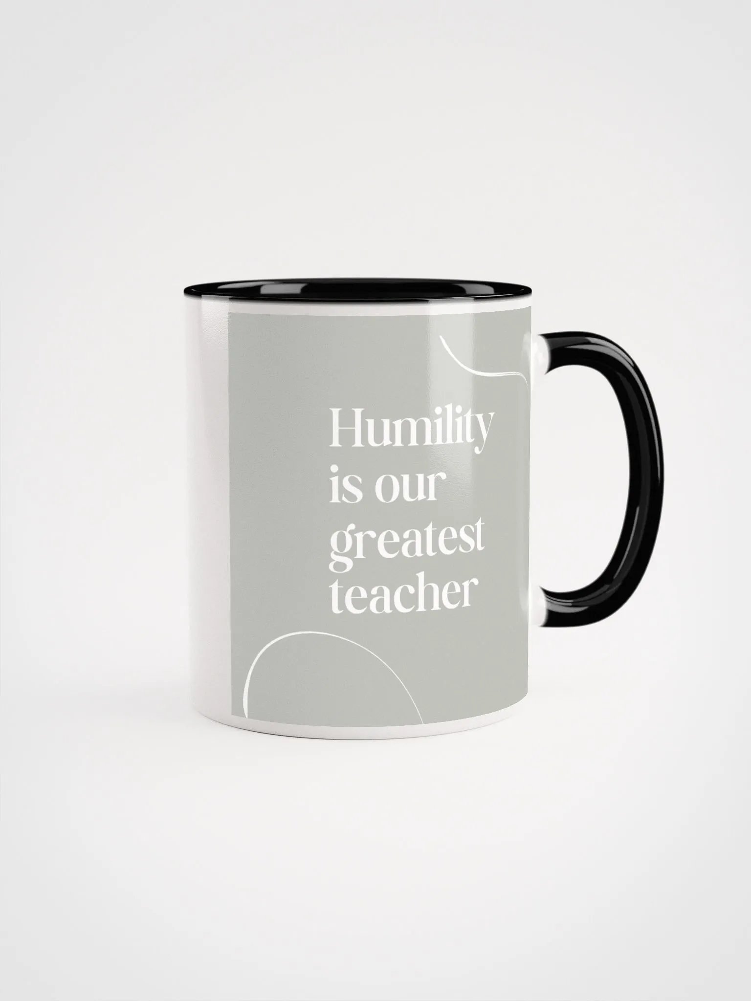 Humility Mug: Colorful Inside, Uplifting Message product image (1)