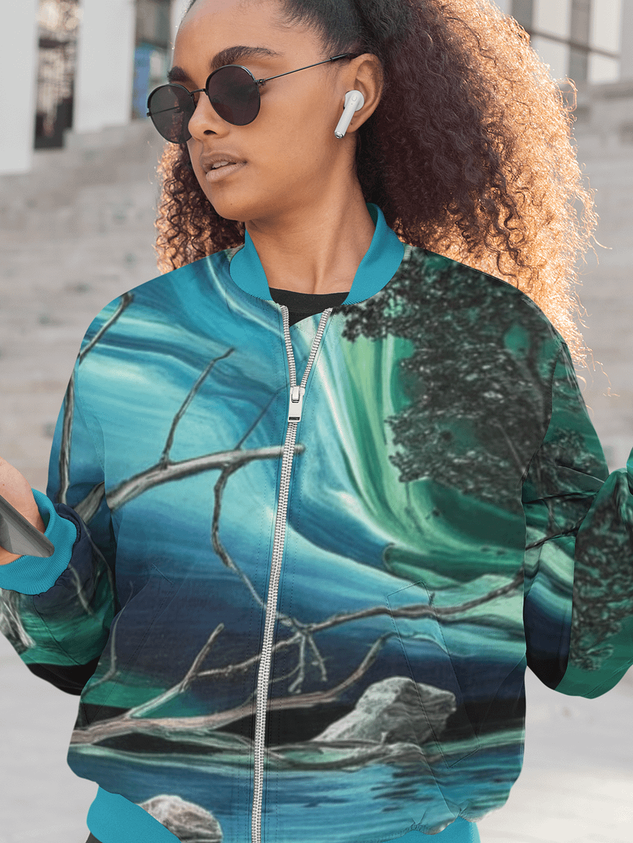 Magic Reflection, Unisex Bomber Jacket product image (2)