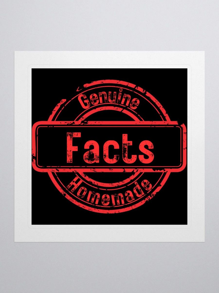ETHANBOMB - FACTS STICKER product image (2)