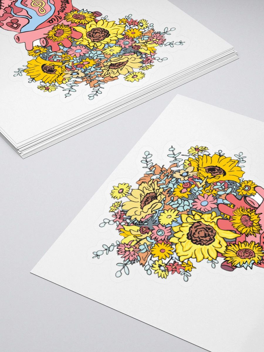 Flower Heart sticker product image (11)
