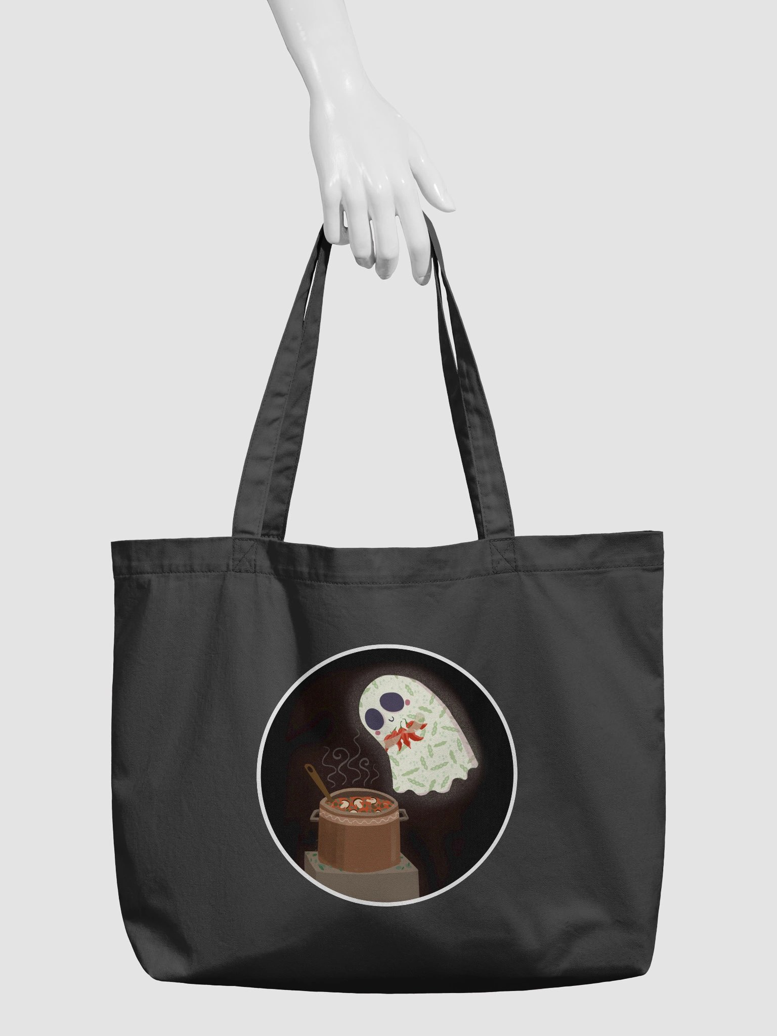 Little Ghost Chili Chef - Tote Bag product image (3)