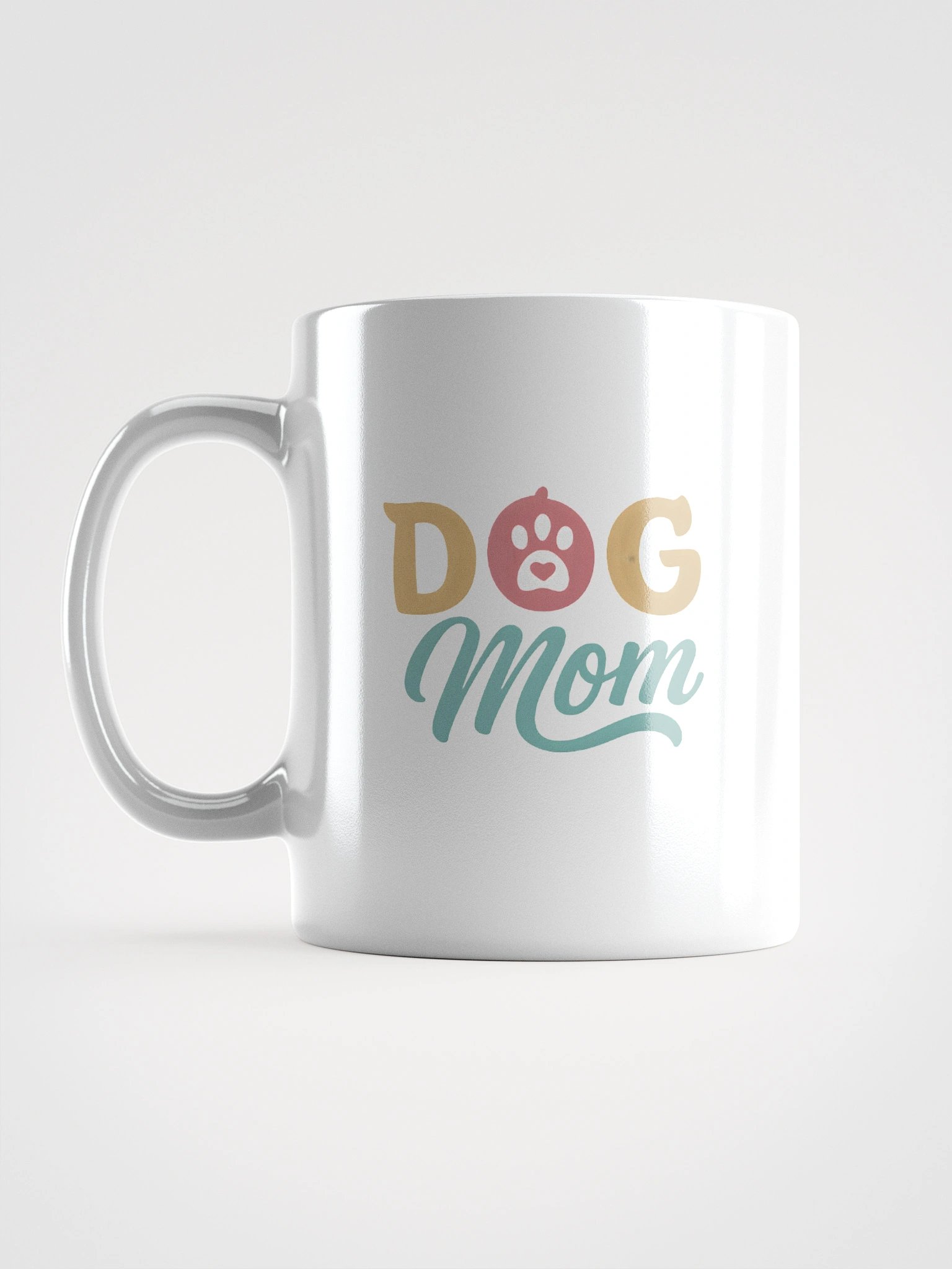 Dog Mom Mug | Bold Paw Print Design | Coffee Cup Gift for Pet Moms product image (16)