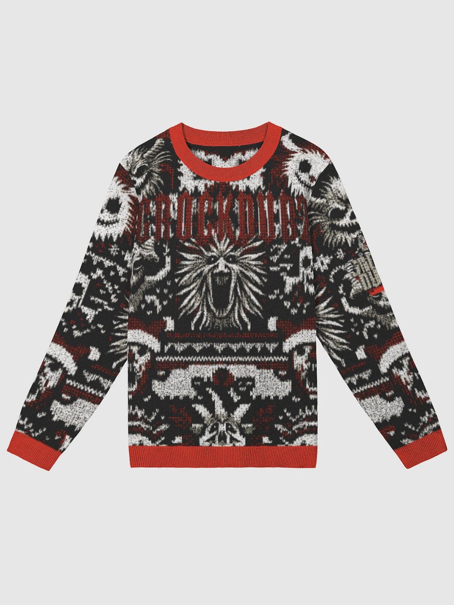 GROCK DUBZ "Black Christmas" Ugly Sweater (No Blood) product image (1)