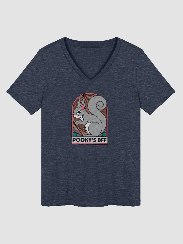 Pooky's BFF Relaxed V-Neck Tee product image (1)