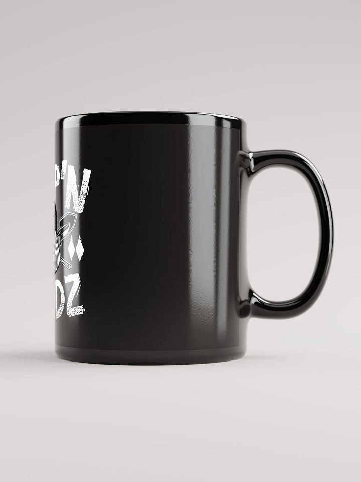 Mountain Skull Black Glossy Mug product image (2)