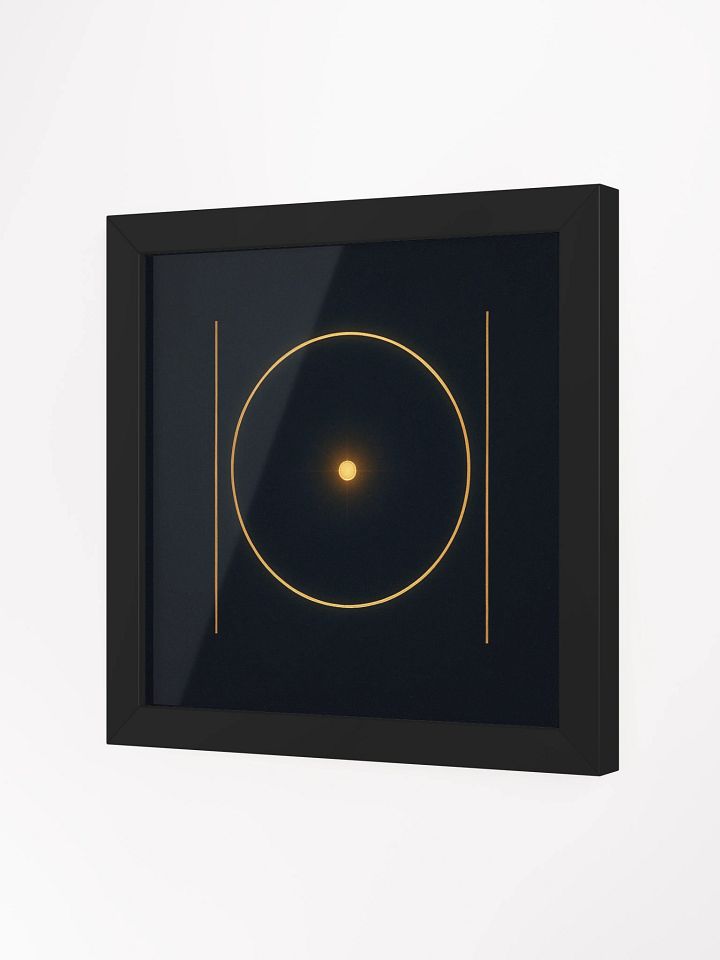 The Circumpunct – Framed Matte Print product image (2)
