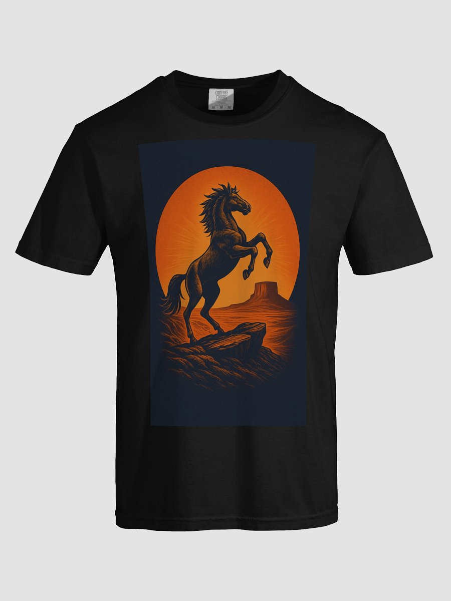 WILD HORSE IN SUNSET product image (5)