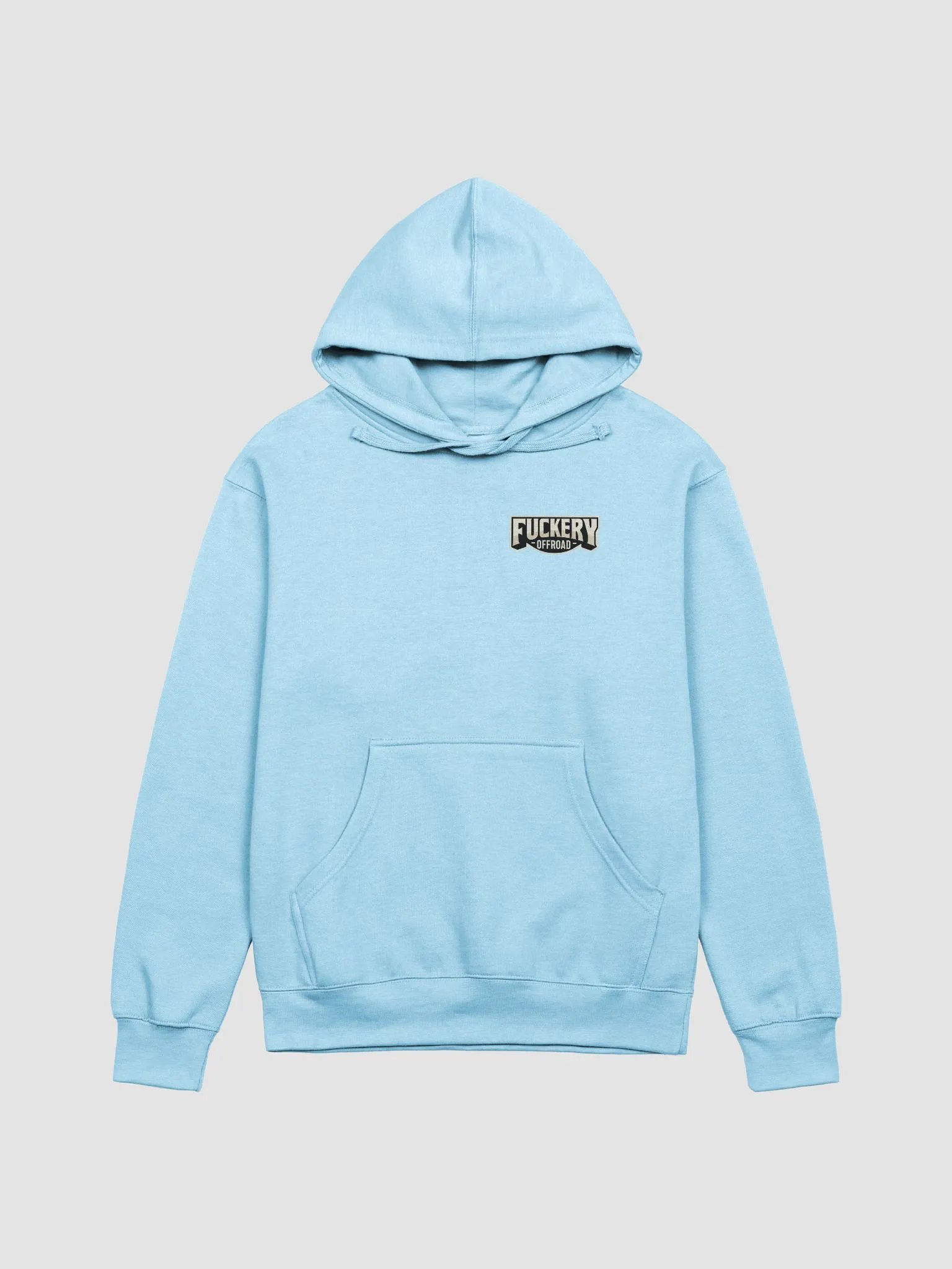 Ladies Pull-Over Hoodie with Fuckery Jeep Logo product image (2)