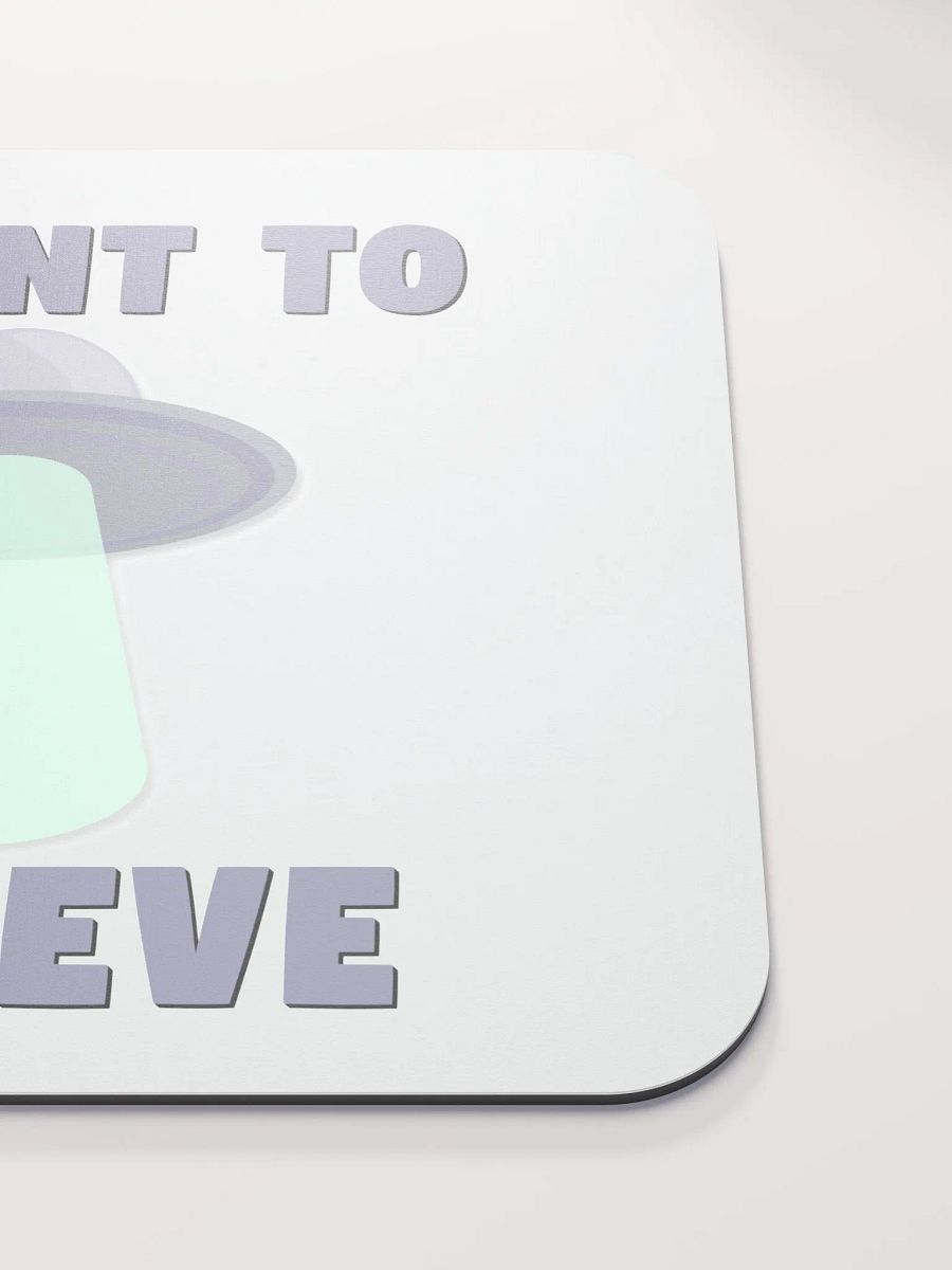 I Want To Believe Mouse Pad product image (5)