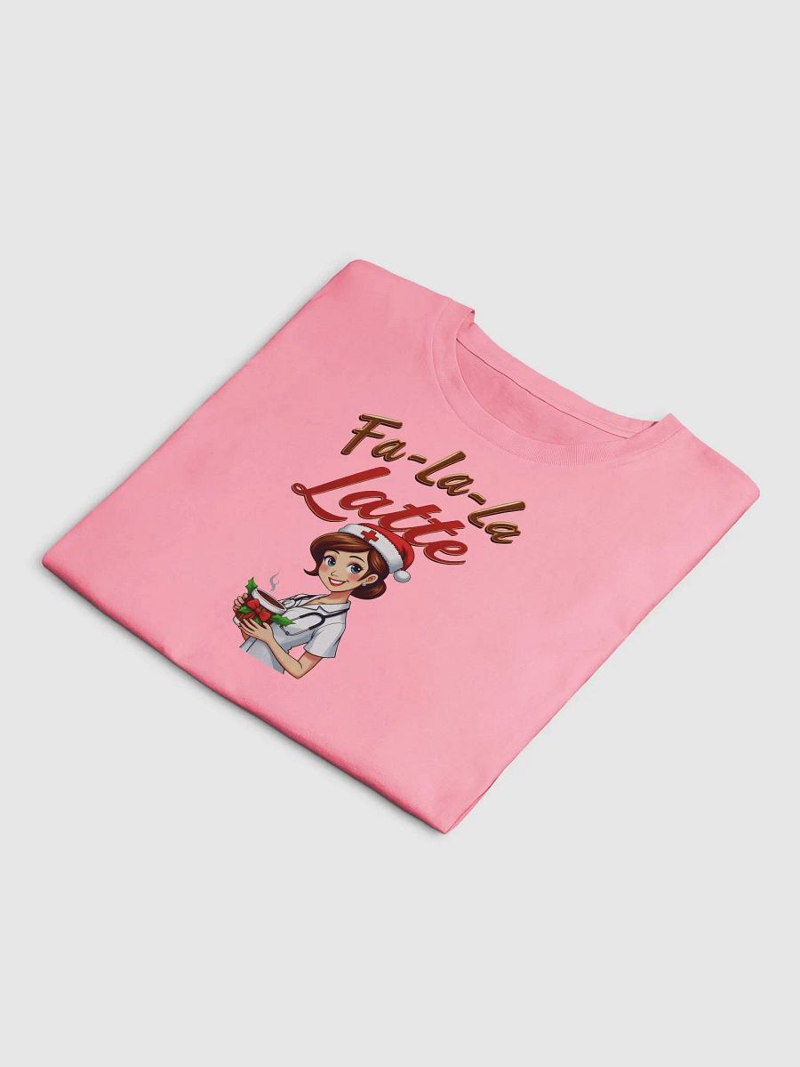 Fa-La-La Latte Nurse Premium Crop Top product image (22)