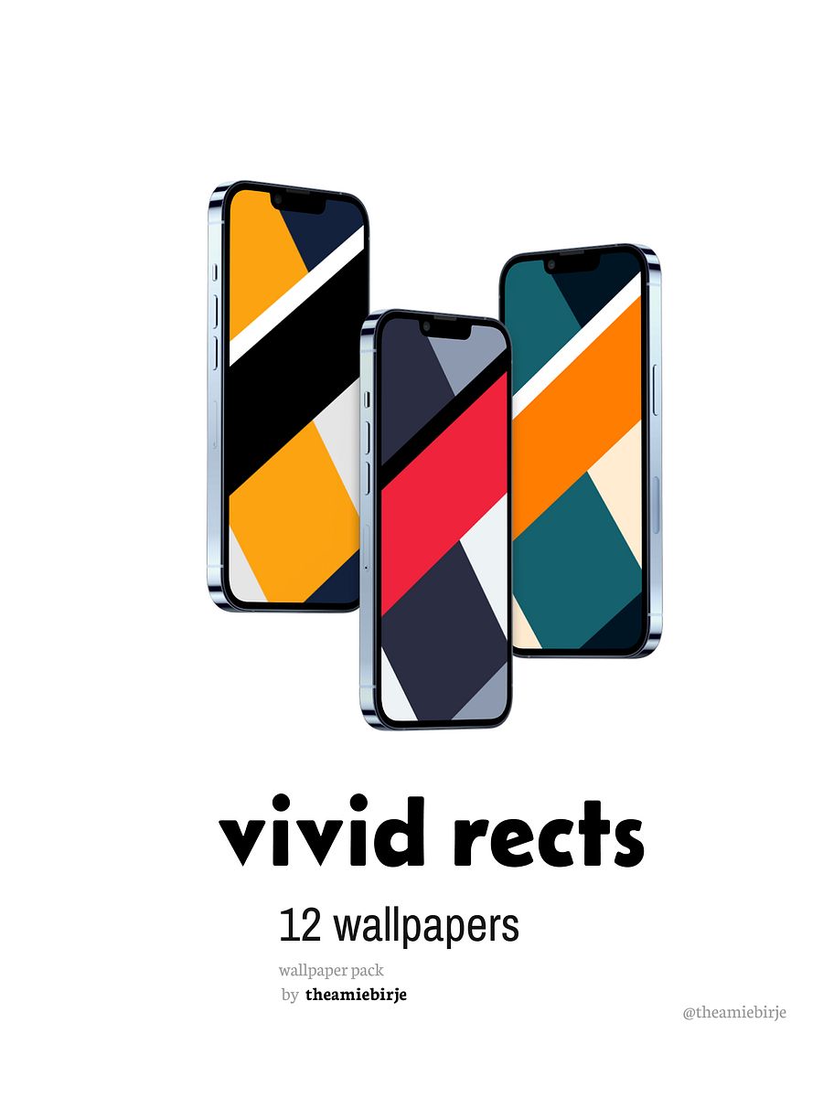 Vivid Rects Wallpaper Pack product image (1)