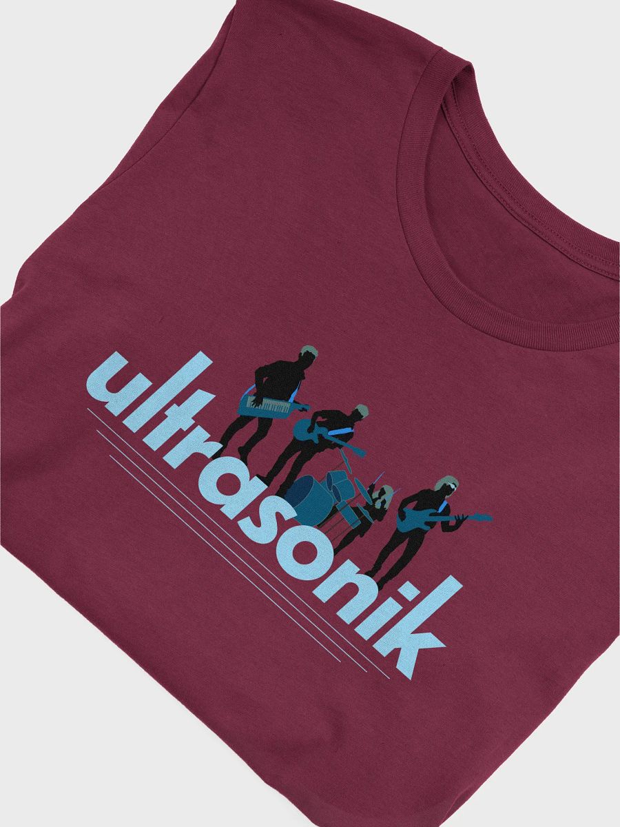 ultrasonik Silhouette Logo Premium T-Shirt (Red) product image (3)