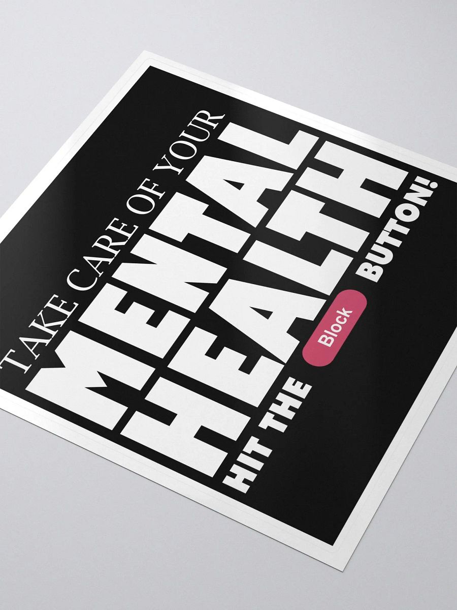 Mental Health Sticker product image (3)