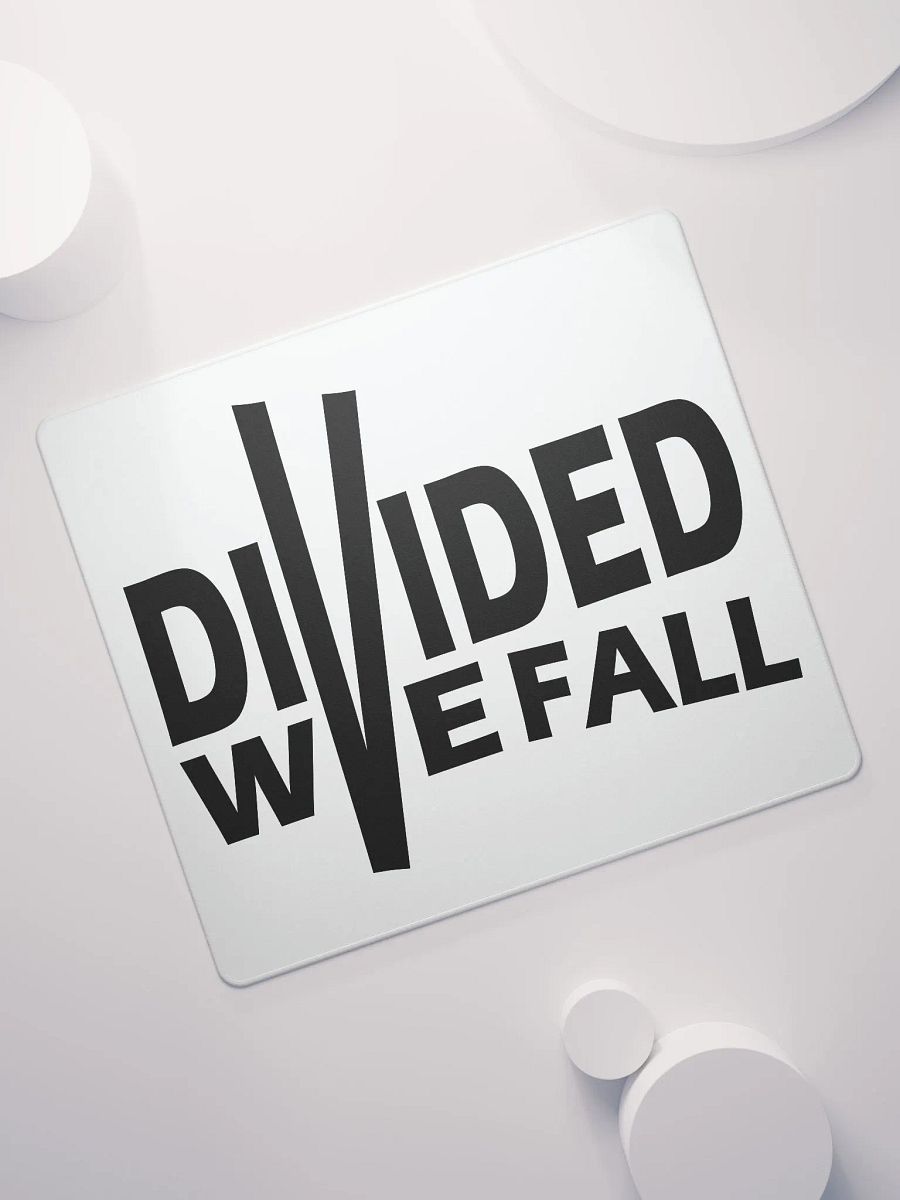 Divided We Fall - Black - Gaming Mouse Pad product image (7)