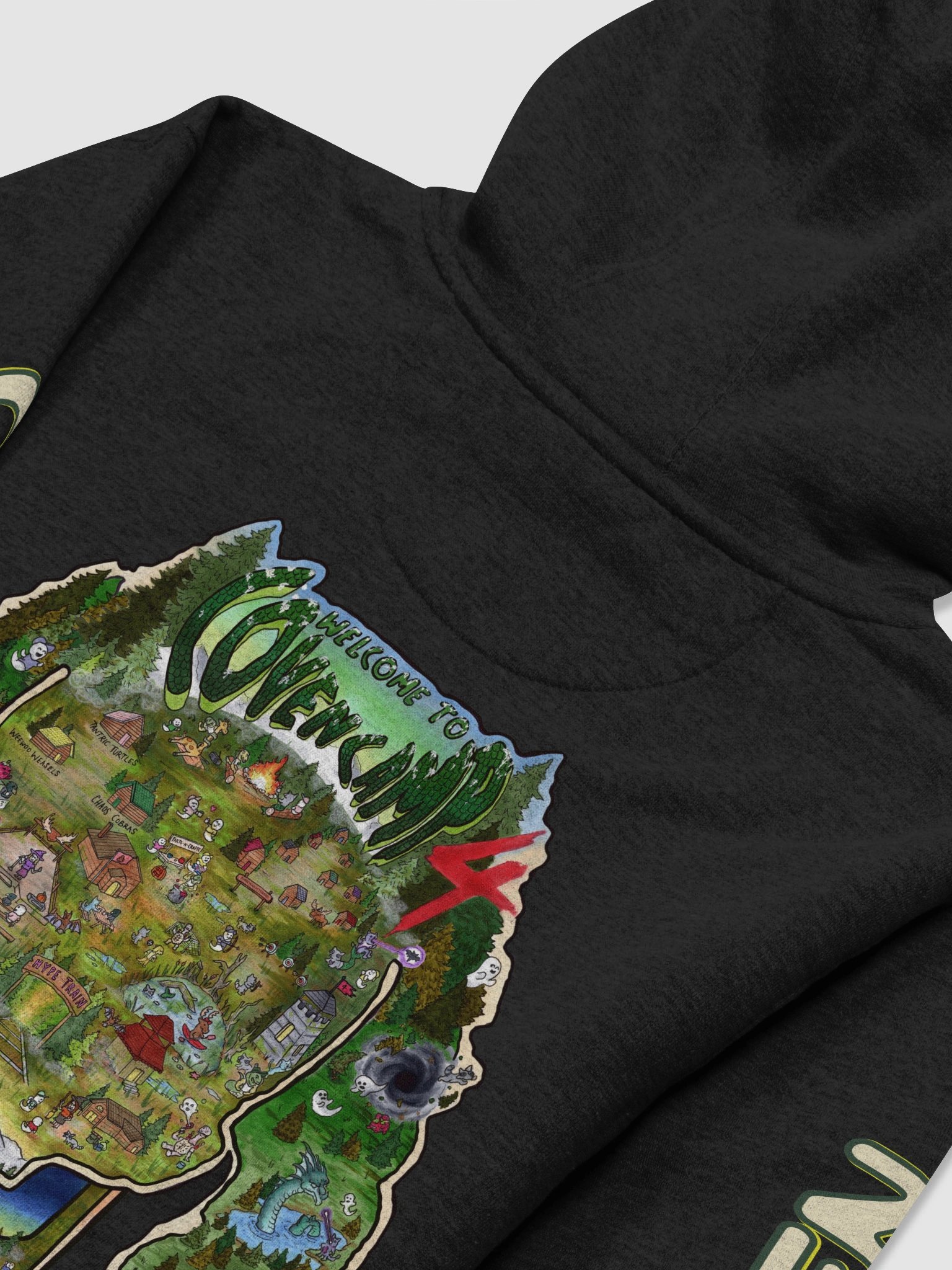 Coven Camp Map 25 - Premium Hoodie product image (49)