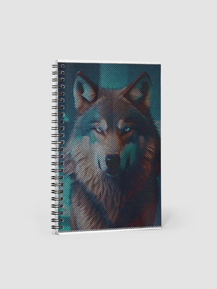 Ai wolf notepad product image (1)