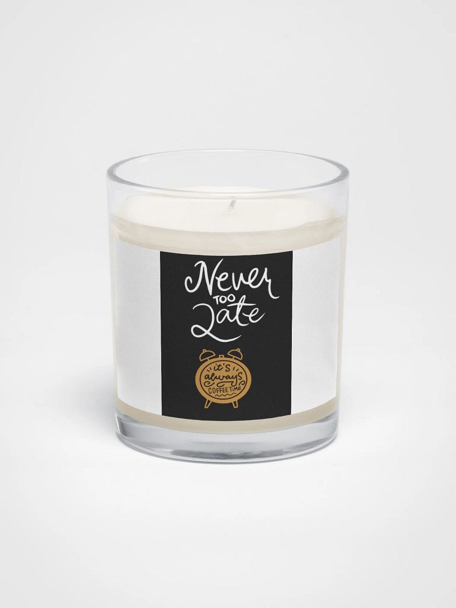 Never Too Late Soy Wax Candle product image (3)