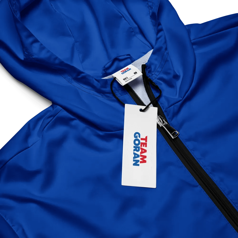TEAM GORAN Blue Wind Breaker Jacket product image (7)