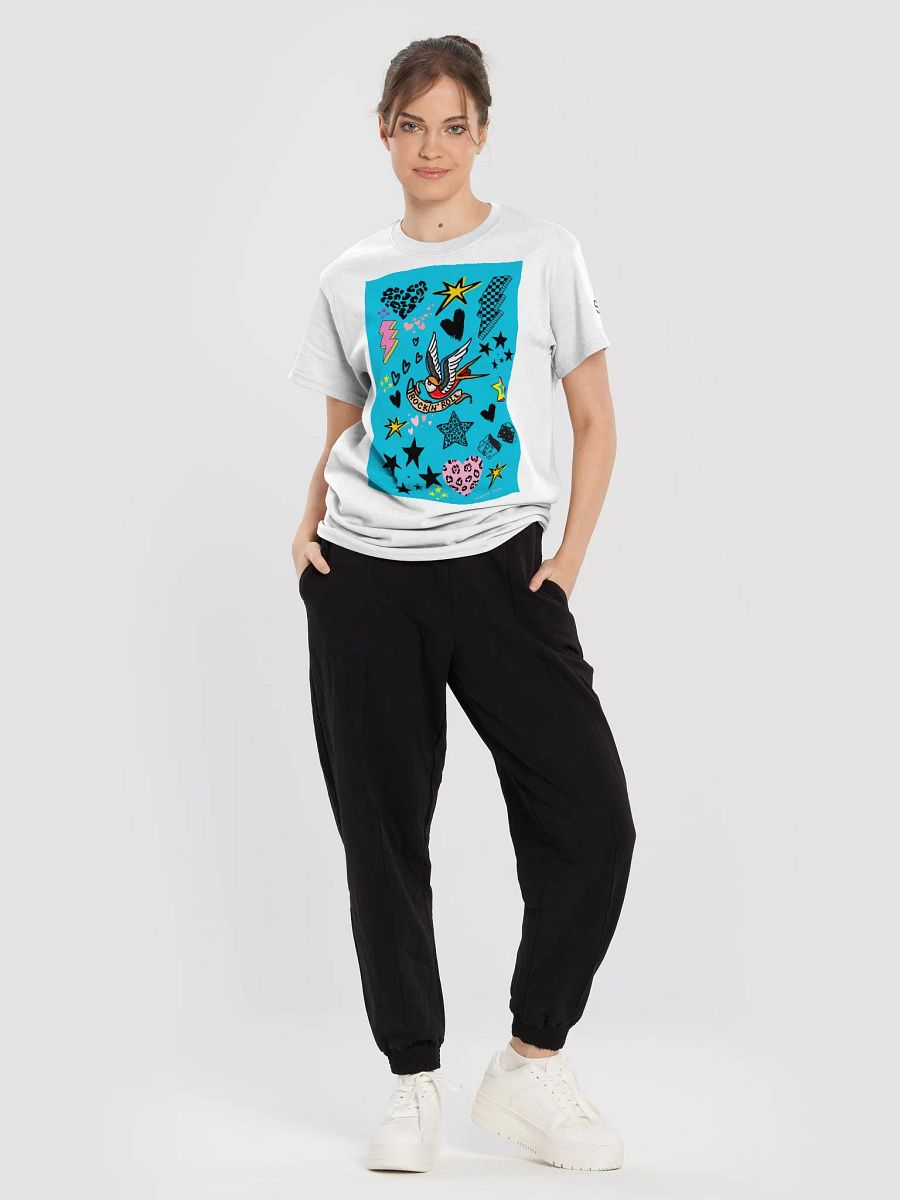 Rock 'N' Roll Tattoo Inspired T-Shirt - 100% Cotton product image (7)