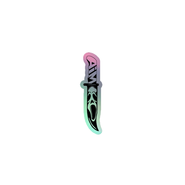 Reflective Dagger Sticker product image (1)