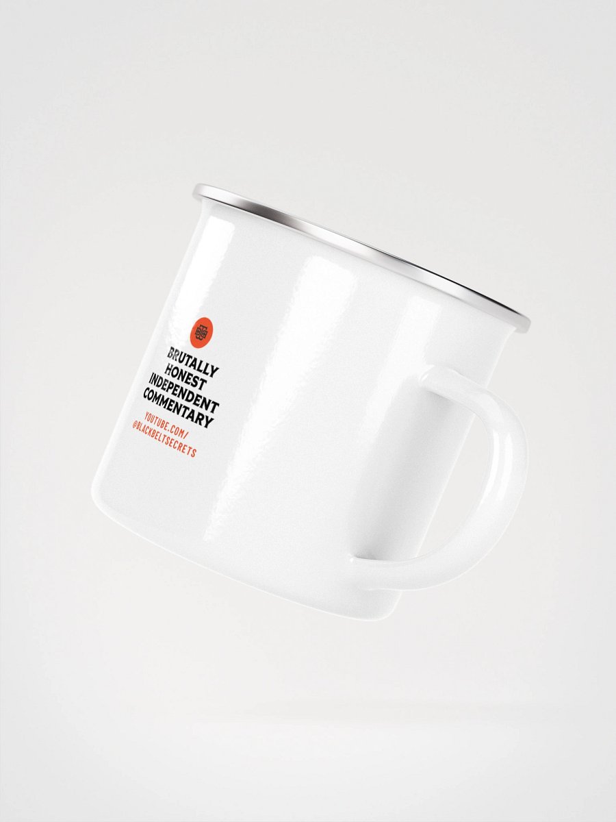 BBS White Enamel 12oz Mug product image (3)
