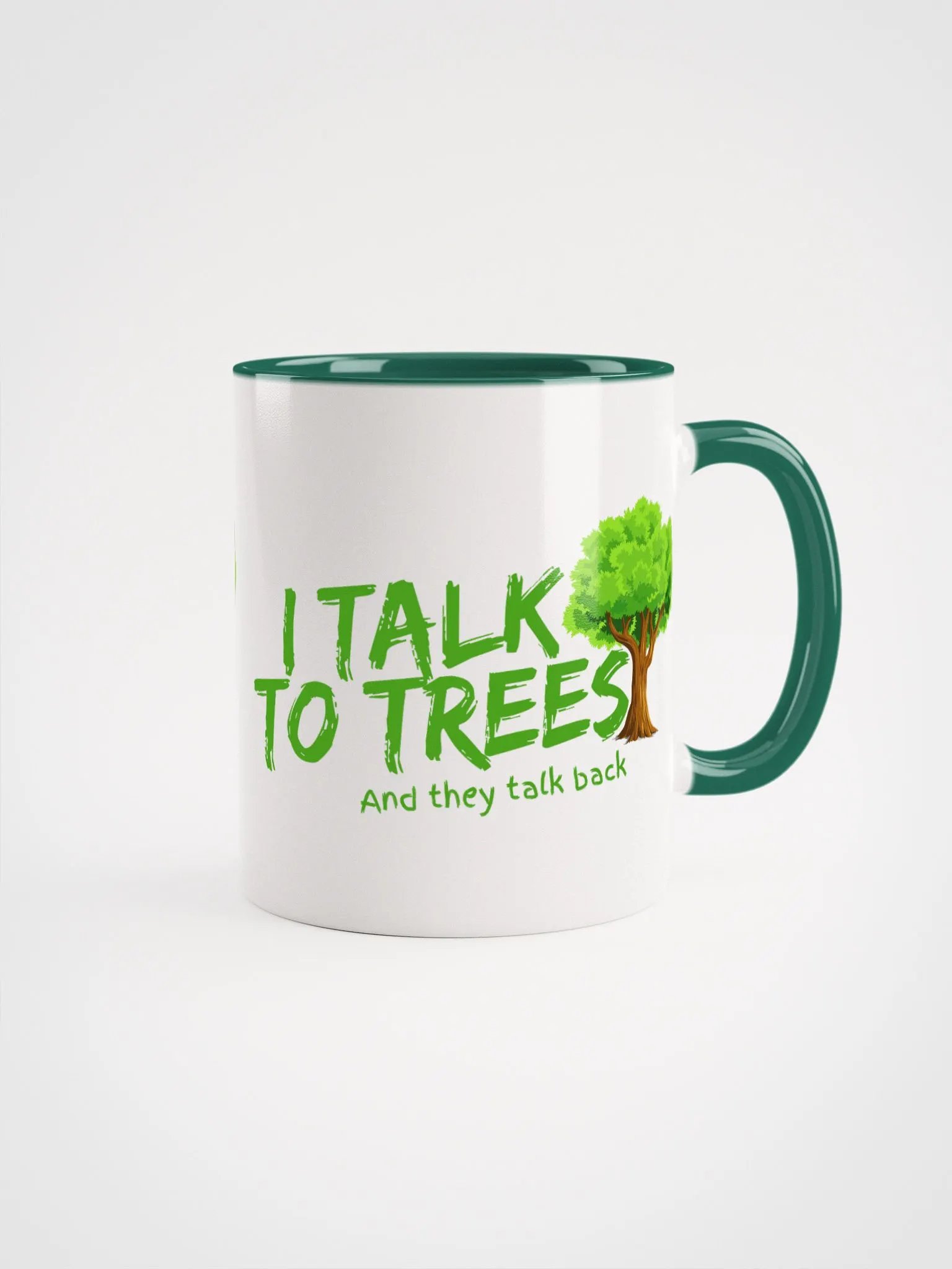 "I Talk to Trees" Ceramic Mug product image (1)