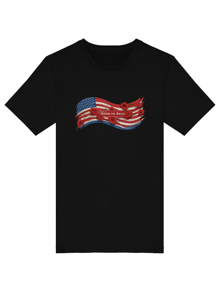Honor the Brave Flag Waves T-Shirt product image (7)