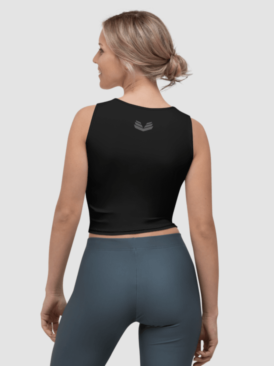 Signature Crop Top Tee - Black product image (4)