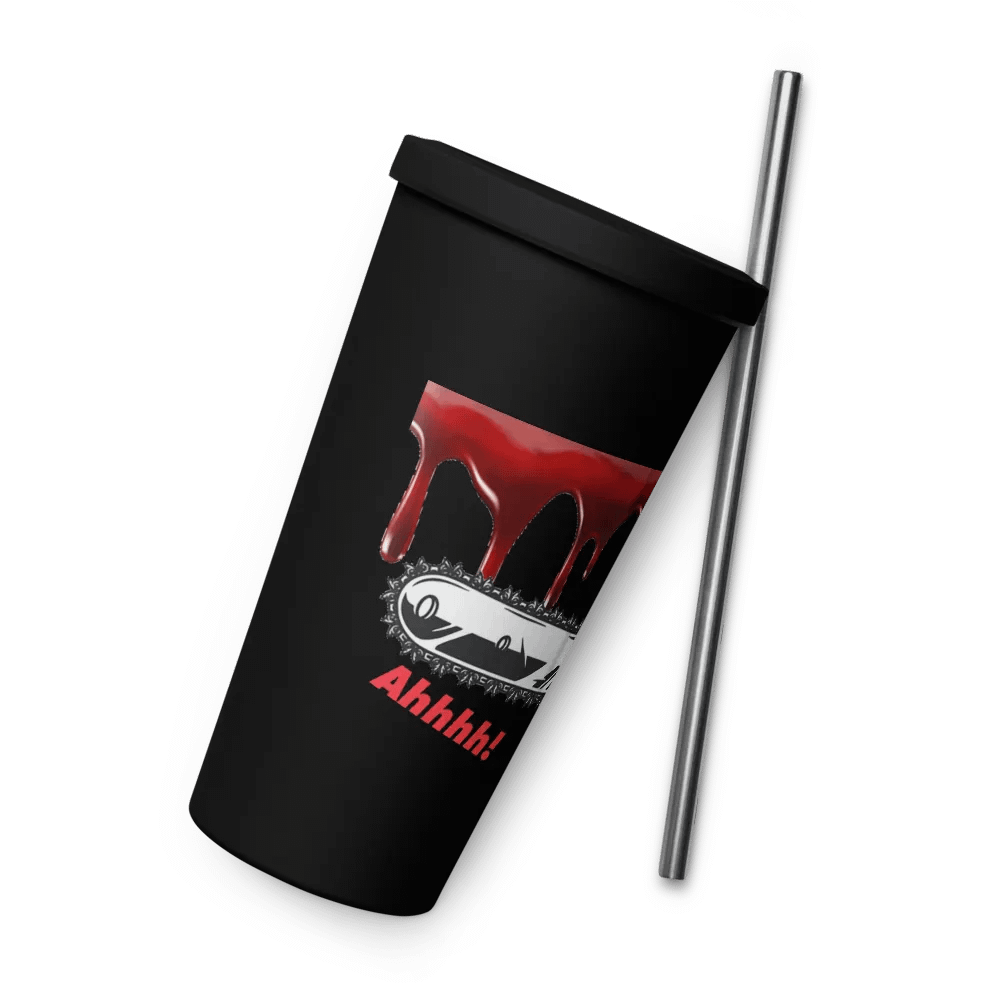 Chainsaw Scare! Straw Cup product image (10)
