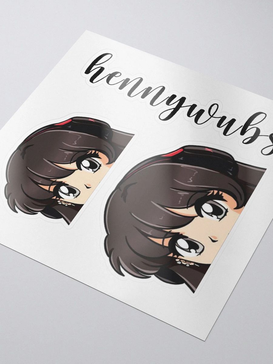 Variety Half Cut Henny Stickers product image (2)