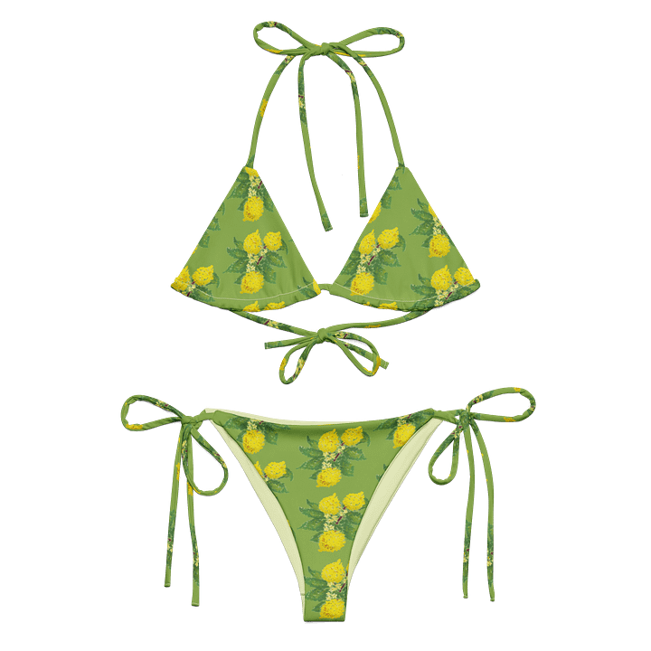 Lemon Love Green Bikini Set product image (2)